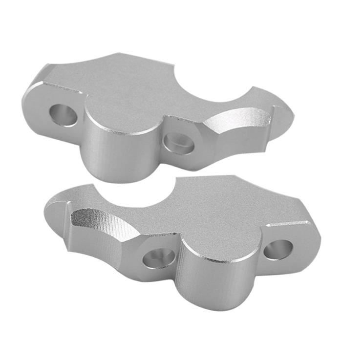 Rehausseurs Poignée Moto Laiton 7/8 22mm - Paire Neuve Pour Customisation