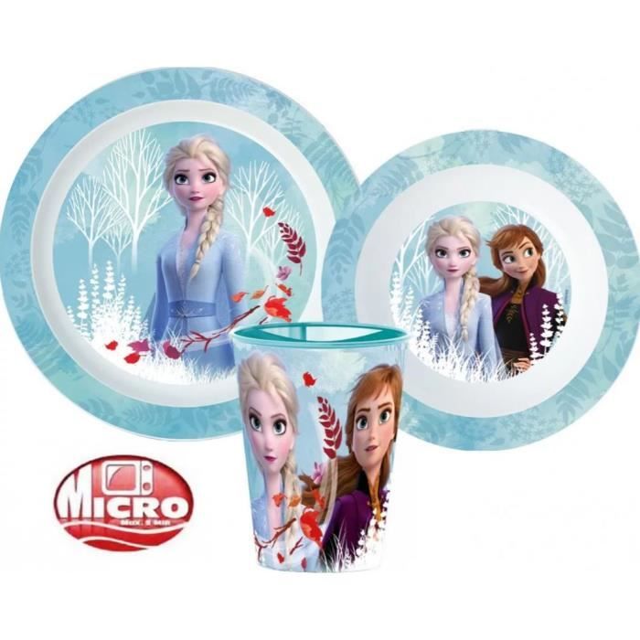 Set de table la reine des Neiges Disney repas enfant Frozen sous main 
