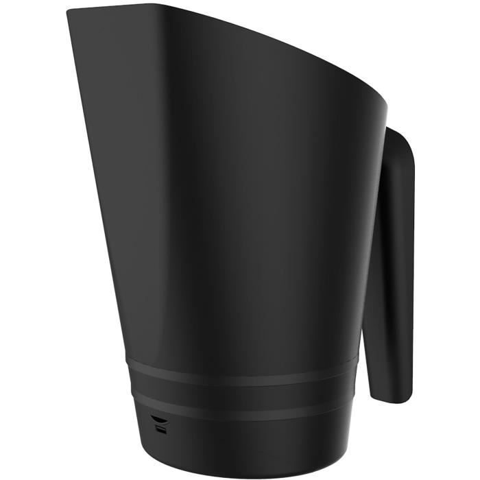 EDA Pelle à granulés de bois noire 1 litre 700 grammes