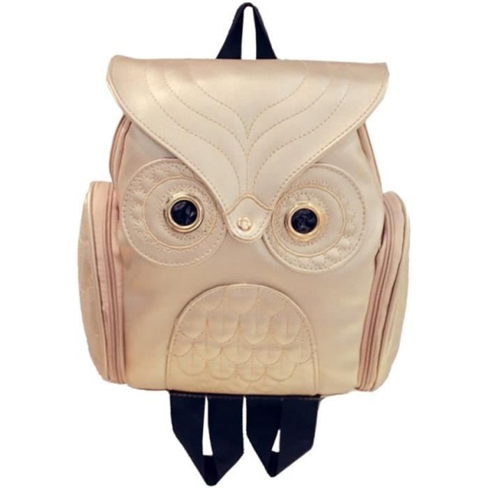 Mini Sac à Dos Léger Femme Fille – Chouette Fantaisie Mignonne Pour École, Adolescente, Université, Voyage Et Quotidien