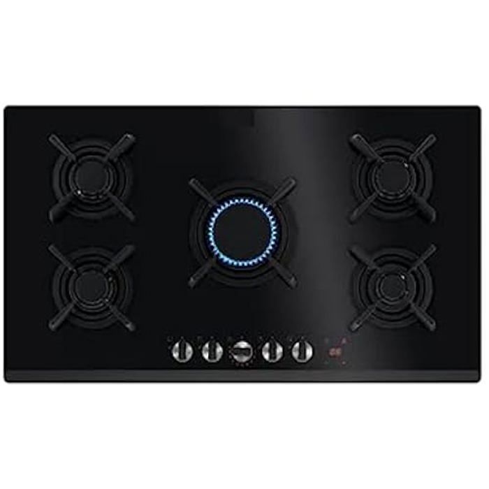 Electrolux Plaque de cuisson Gaz Série 800 Flamelight 90 cm KGG953753K
