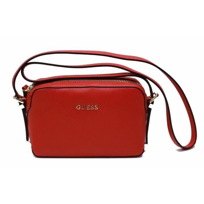 Pochette rouge guess shop