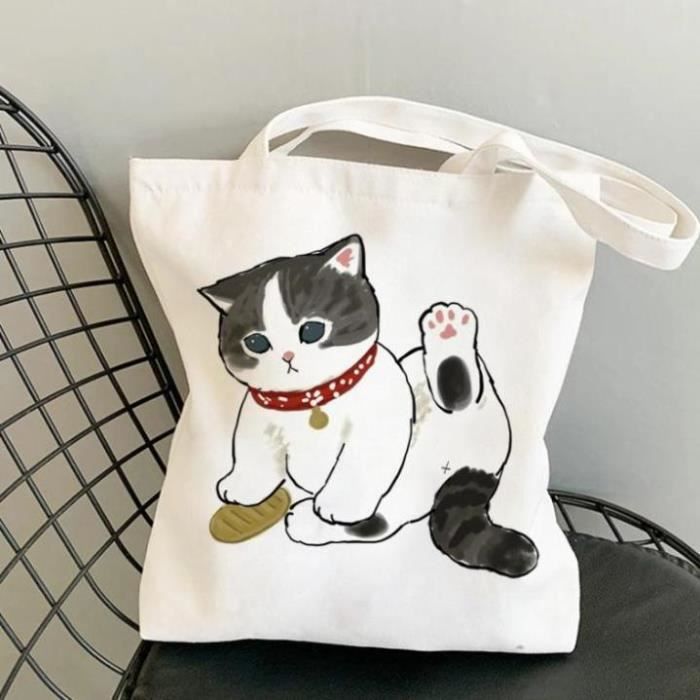 Sac Décontracté À Motif De Chat