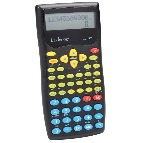 Lexibook - calculatrice scientifique 56 fonctions - Beaux-Arts et Loisirs créatifs