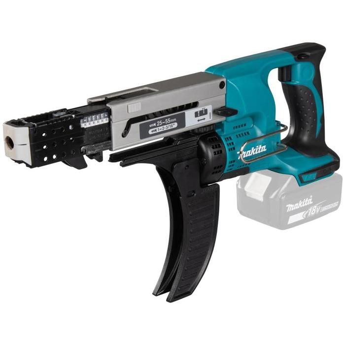Visseuse à placo automatique MAKITA DFR550Z 18V LXT à vis en bande sans batterie ni chargeur - vue 2