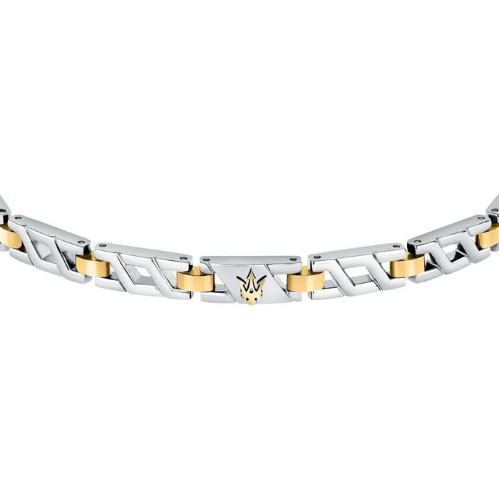 Bracelet En Acier Inoxydable Neuf - Longueur Réglable 20/21 Cm - Style épuré Et Moderne