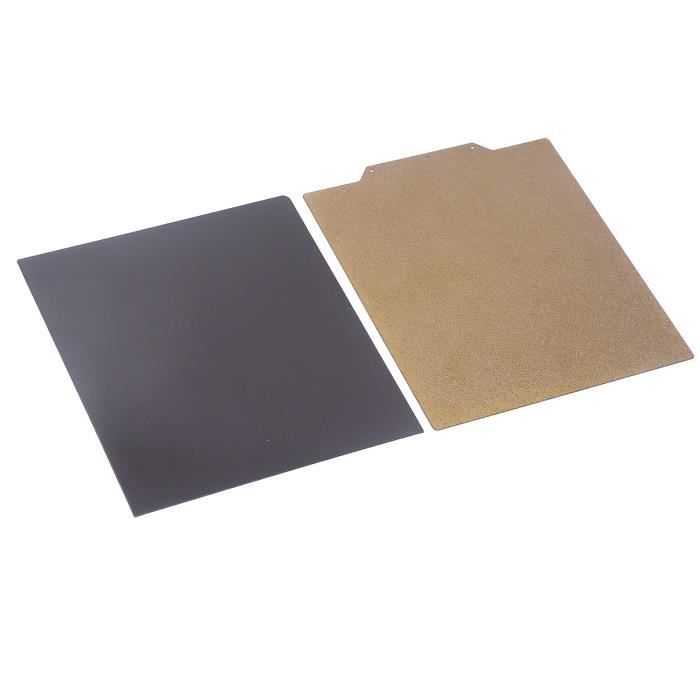Feuille PEI Texturée Double Face 185x185 Mm – Plaque Magnétique Flexible Pour Sermoon V1 / V1 Pro – Adhérence Top !