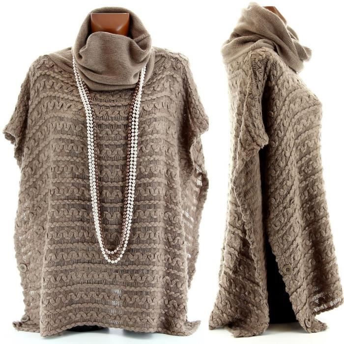 Châle Cape Femme - Poncho Ouvert Doux - Motif Carreaux - Taille Oversize Pour Soirée, Mariage, Voyage