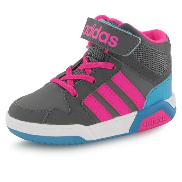 Adidas Neo Bb9tis Bb gris, baskets mode enfant Gris - Achat 