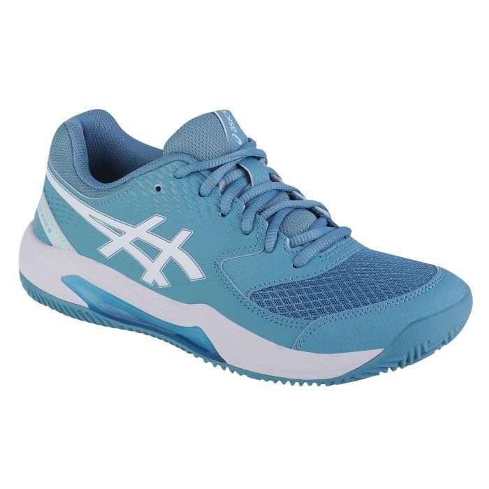 ASICS Gel-Dedicate 8 Clay 1042A255-400, Femme, Bleu, chaussures de tennis