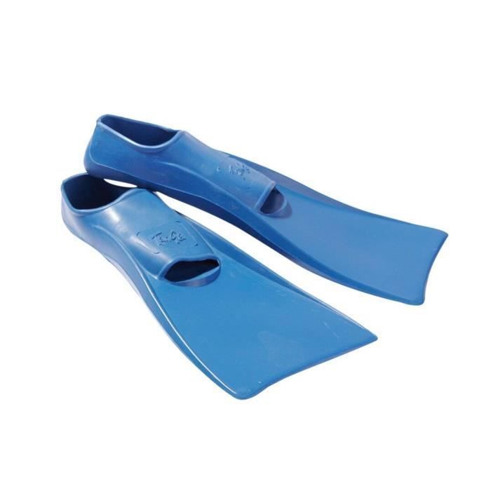 Palmes de natation - Tanga sports - bleu - adulte - homme