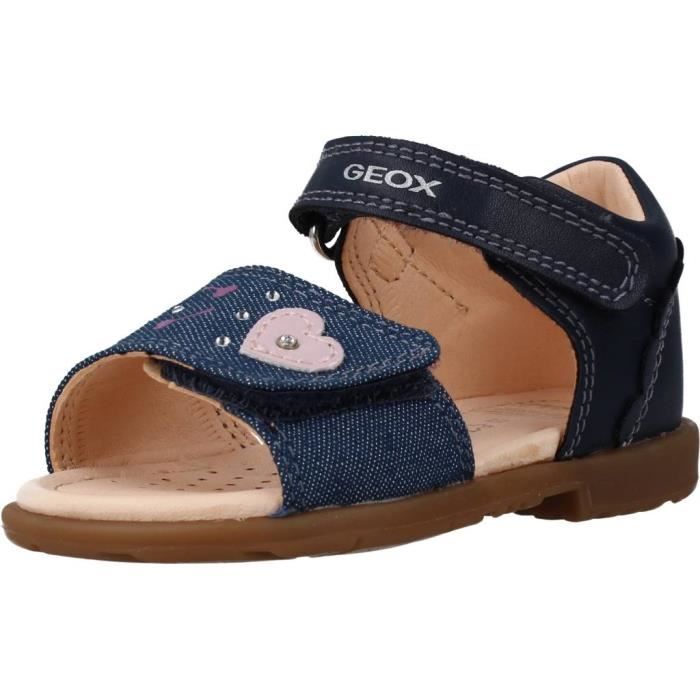 Sandale fille Geox 106638 Bleu Synthetique Bleu Cdiscount Chaussures