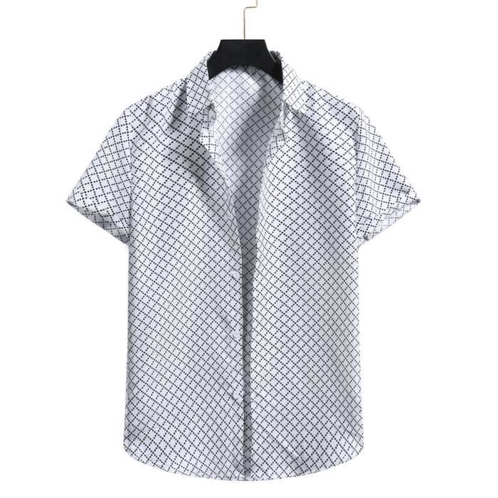 Chemise à manches courtes en lin - noir - Kiabi - 13.00