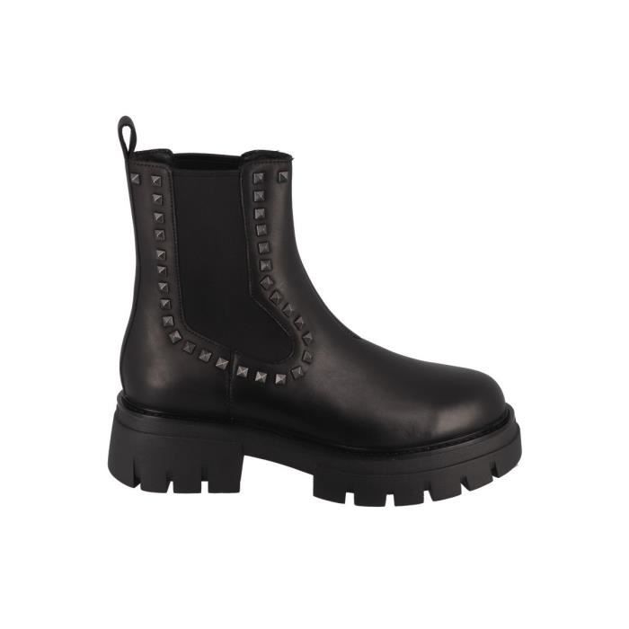 Boots Chelsea Cloutée Semelle Crantée Lennystud Noir - Cdiscount Chaussures