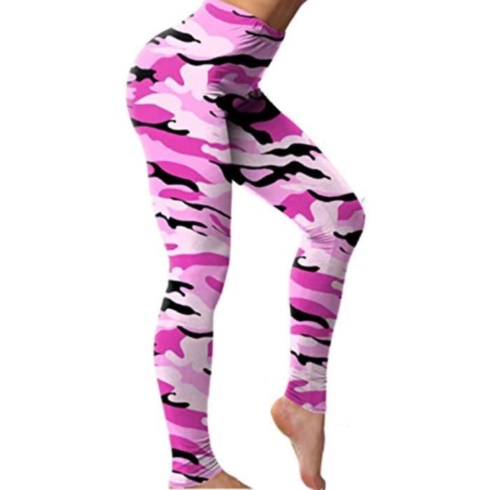 Legging Femme Octobre Rose - Taille Haute, Motif Sensibilisation Cancer Du Sein, Pour Sport Et Quotidien