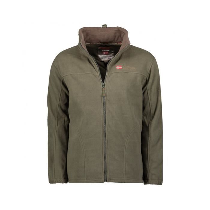 Geographical Norway Tug HZ Men - Micro-polaire Homme Chaude Fermeture