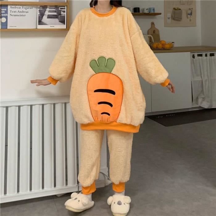 Combinaison Pyjama Femme Polaire - Grenouillère Capuche - Cosplay Animal - Taille S-3XL - Hiver Chaud