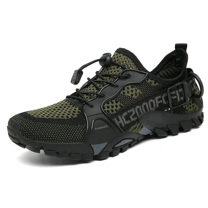 Chaussures VTT Homme Automatiques - Mountain Bike, Marron, Fermeture Bouton Rotatif