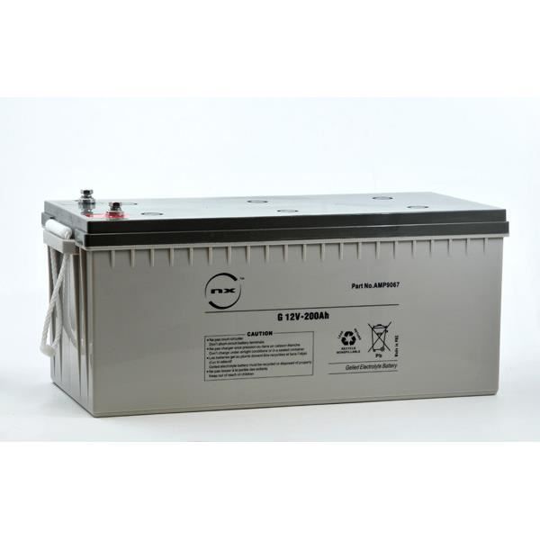 Batterie plomb etanche gel G 12V-200Ah 12V 200Ah - Batterie(s) - Cdiscount  Auto