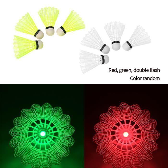 Volants Badminton O-Kinee 10 Pièces - Balles Plastique Multicolores Intérieur/extérieur équipement Badminton Entraînement
