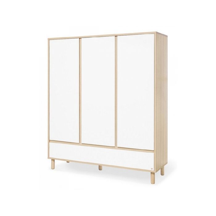 Armoire Flow grande - PINOLINO - Blanc - pin - Dès 3 ans Armoire Flow grande - PINOLINO - Blanc - pin - Dès 3 ans