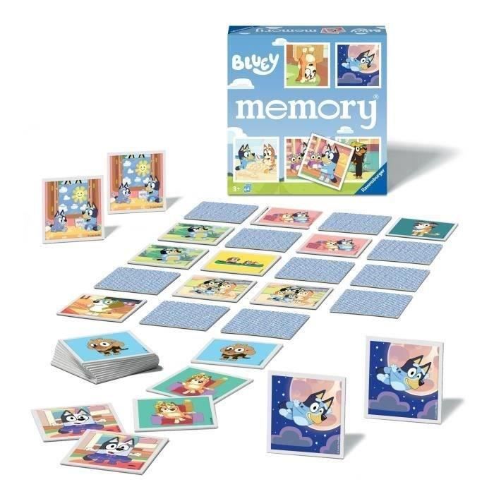 Ravensburger-BLUEY-Grand memory® Bluey-4005556226467-A partir de 3 ans