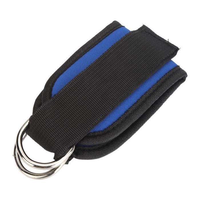 Sangle De Cheville NEALFIT Pour Machine à Câble - Néoprene Bleu, Ajustable, Neuve