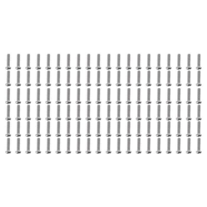 Vis métaux Laiton Tête cylindrique TC Moletée M4X20-200 pièces | Leroy Merlin