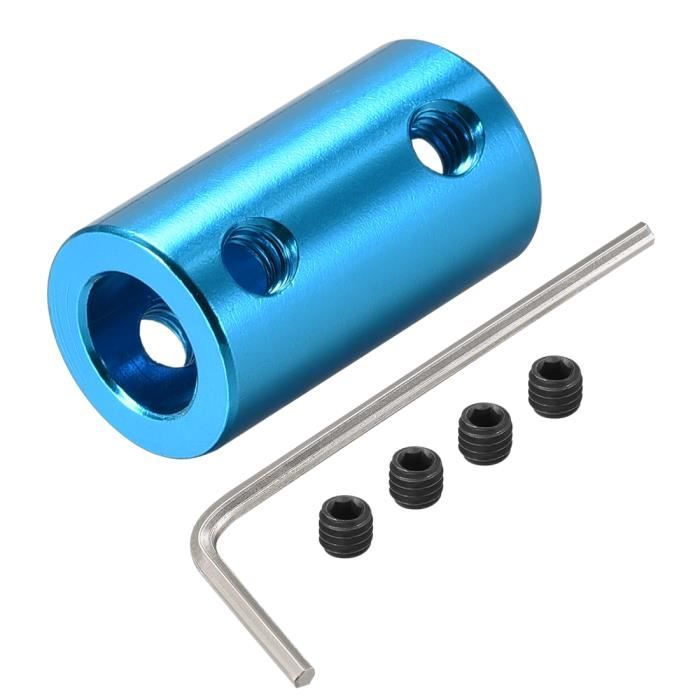 2 Accouplements Rigides En Aluminium 8mm à 8mm - Pour Moteurs, Imprimantes 3D, CNC