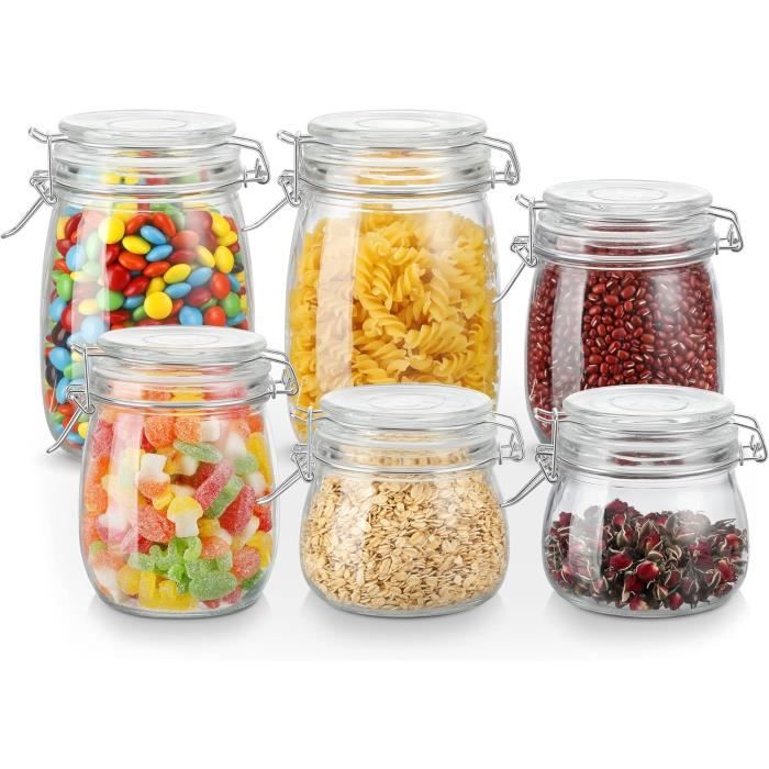 YOUNTHYE Lot De 12 Bocaux Hermétiques Carrés En Verre 150 Ml – Couvercles Bambou, Étiquettes & Stylo Inclus – Idéal Pour Épices, Thé, Noix & Aliments Secs