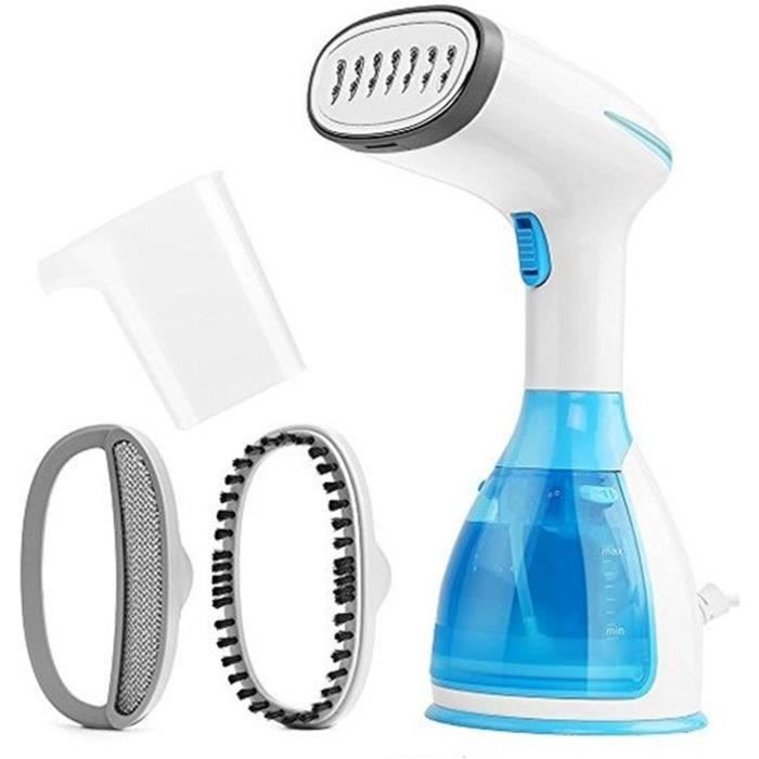 Defroisseur Vapeur Portable 1000W - Chauffage Rapide, Pliable - 100ML - Pour Maison & Voyage