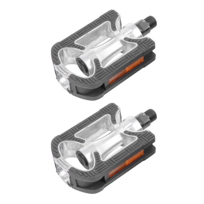 TOYANDONA Paire Pédales Vélo Stationnaire Antidérapantes - Accessoires Fitness Intérieur, Stabilité & Puissance Optimale Pour Vélo Magnétique