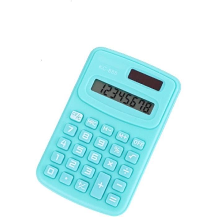 Canon Mini Calculatrice De Poche à 10 Chiffres LS-100K, Coloris Bleu