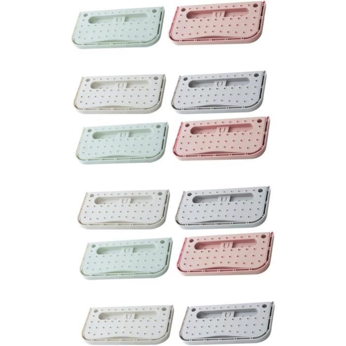 Lot De 4 Supports Pour Smartphone Pliables Et Réglables - En ABS, Anti-Dérapant - Pour Bureau, Table, Voyage