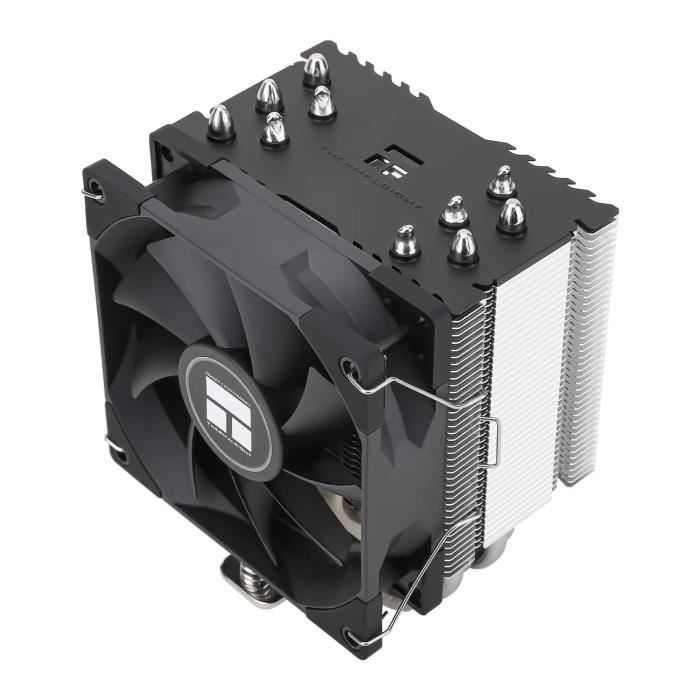 Radiateur Refroidissement RAM RGB - Double Ventilateur 60mm PWM - Compatible DDR2 à DDR5 - Noir