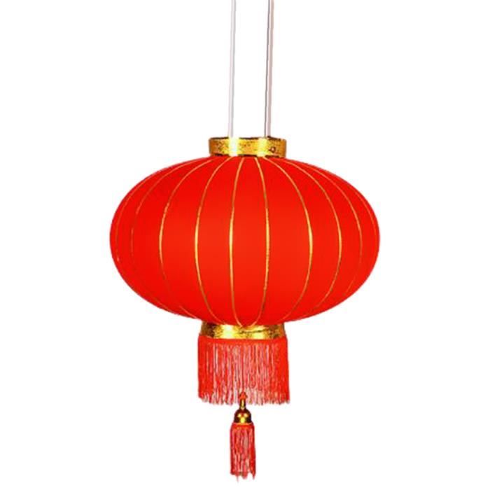 Nouvel An Chinois Fête Lanterne Pendentif Cadeau Rouge souhaite chance Hanging Safe NEUF