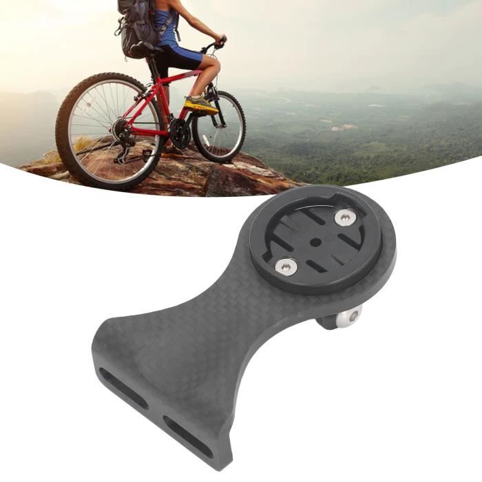 Topiky Support Ordinateur Vélo En Fibre De Carbone - Fixation Guidon Intégré Pour Garmin, Wahoo, Bryton