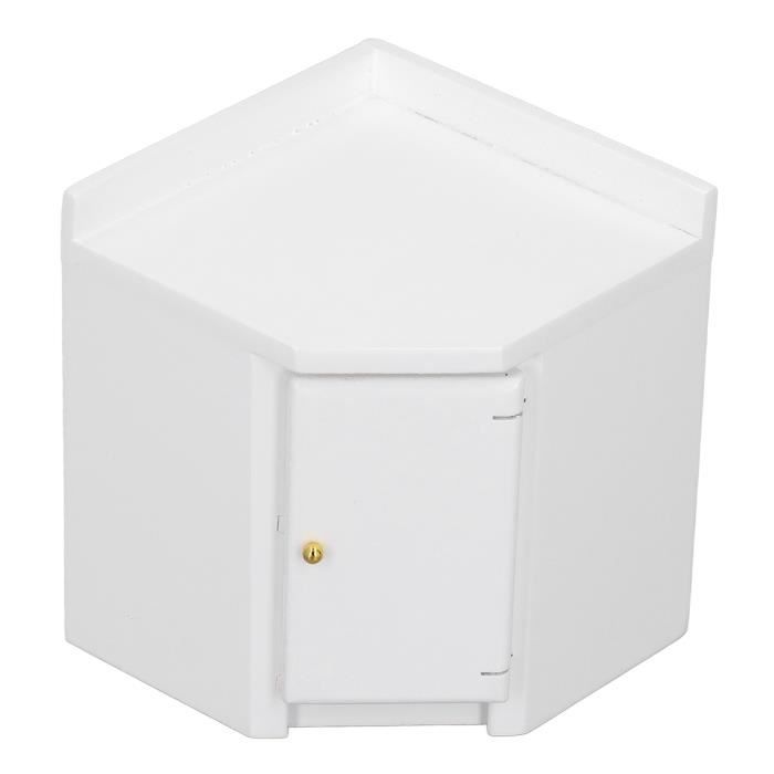 Atyhao Armoire murale de maison de poupée Armoire murale en bois pour maison de poupée 1:12