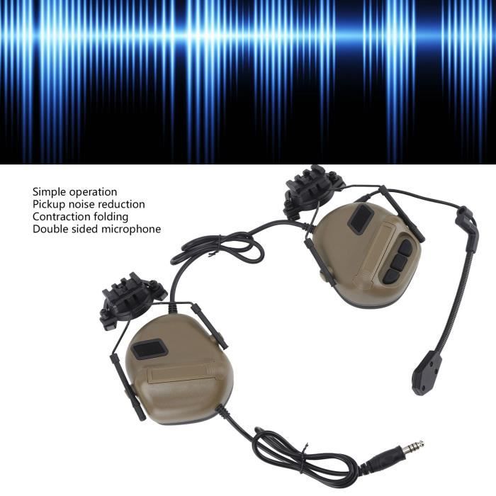 Protection Auditive SNR 36 DB - Cache-Oreilles Réglable - Pour Tir, Concert Et Travail - Confortable