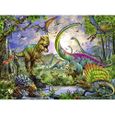 Puzzle Enfant Classique - Ravensburger - Royaume Dinosaures - 200 Pièces XXL-1