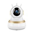 Caméra IP WIFI 1080p - ZGEER - Babyphone Vision Nocturne Détection Mouvement et Son - Audio Bidirectionnel-1