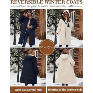 FSFA Femme Veste Polaire Zippé Sweat-Shirt à Capuche Manteau