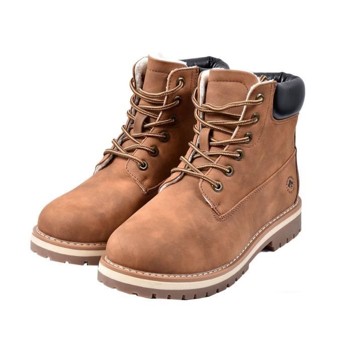 Bottines hotsell fourrées homme