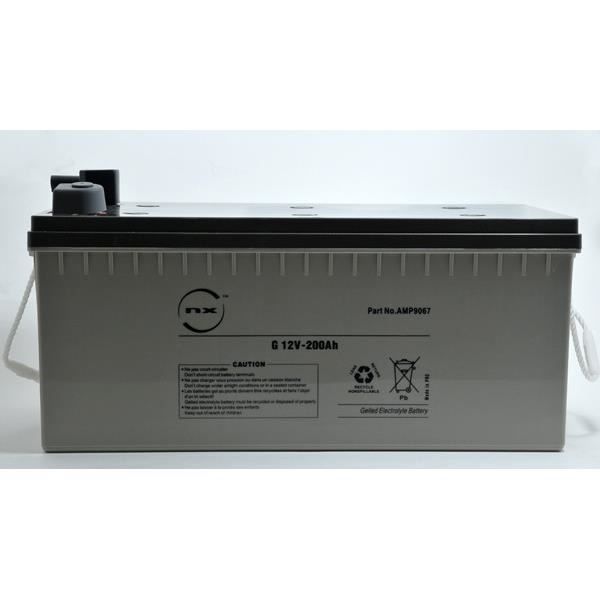 Batterie plomb etanche gel G 12V-200Ah 12V 200Ah - Batterie(s) - Cdiscount  Auto