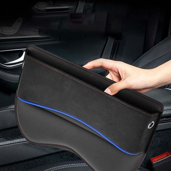 Rangement Siège Auto Remplisseur D'écart Siège Auto XPEX - 2 Pièces Noir - Anti-chute Objets Et Rangement Siège Baquet