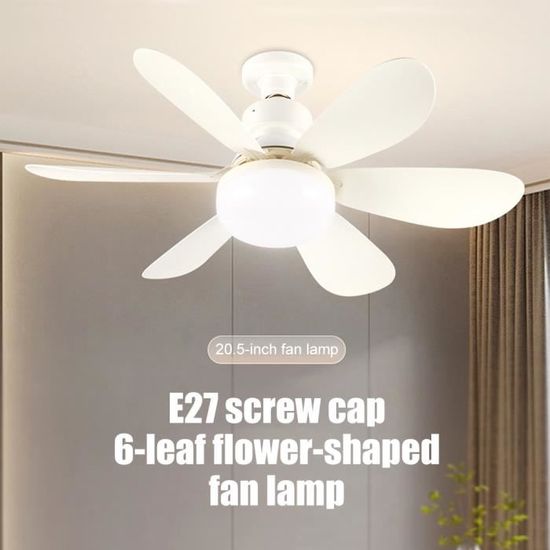 Ventilateur de plafond avec lampe - RUMOCOVO - YAETIMIN - 30W Dimmable Ventilateur de plafond avec lampe - RUMOCOVO - YAETIMIN - 30W Dimmable