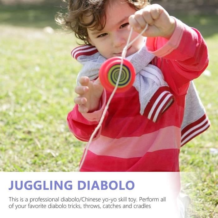 Diabolo à double tête, résistant aux chutes et durable, yoyo à cinq  roulements pour enfants, adultes et débutants, cadeau - Cdiscount Jeux -  Jouets