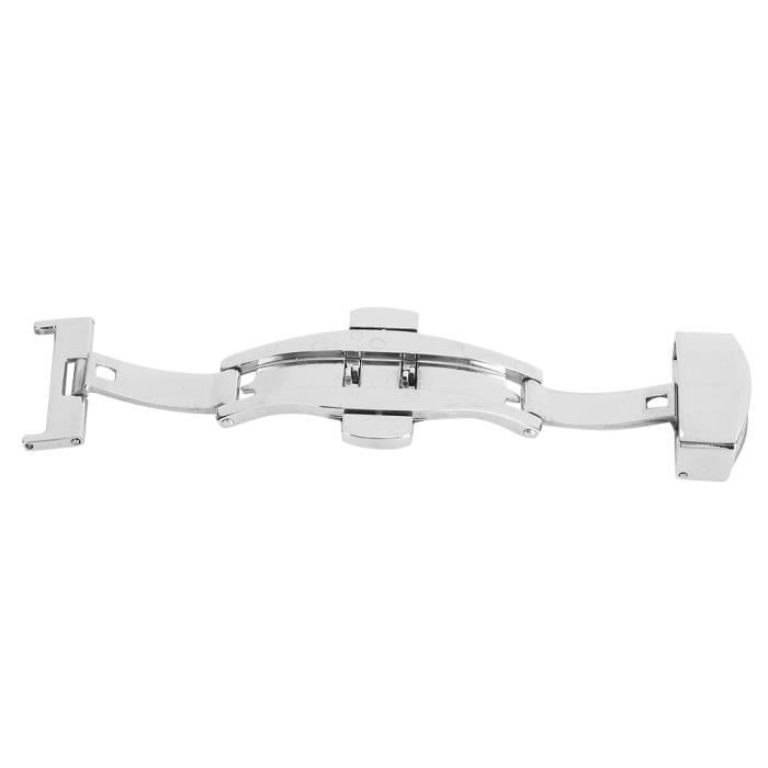 Bracelet De Montre En Acier Inoxydable 18 Mm - Fermoir Déployant - Style Classique - Neuf Sans étiquette