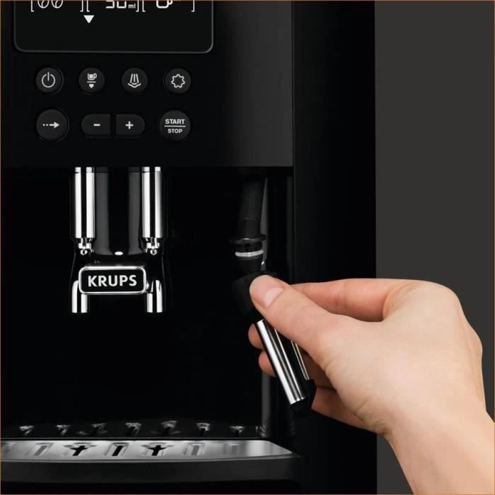 Machine expresso avec broyeur - KRUPS ARABICA EA811010 - Réservoir d'eau  1,7L - Café en grains - 15 bars - Cdiscount Electroménager
