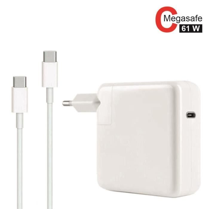 Chargeur 60W compatible Apple Mac Book Pro 13 pouce - Cdiscount Informatique